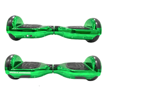 Australia Hoverboards Riding Scooters Hoverboard Electric Scooter 6.5 inch – Green Chrome Colour