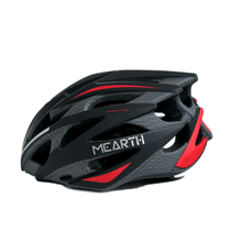 Load image into Gallery viewer, Mearth Bicycle Helmets Black &amp; Red Mearth Airlite Helmet (Multiple Colours)